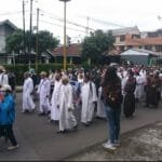 PARA IMAM DI ENDE DEMO TOLAK GEOTHERMAL