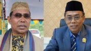 Ketua DKM Mimika H. Abdul Mutalib Elewahan dan Anggota DPRK Mimika Herman Tangke Pare