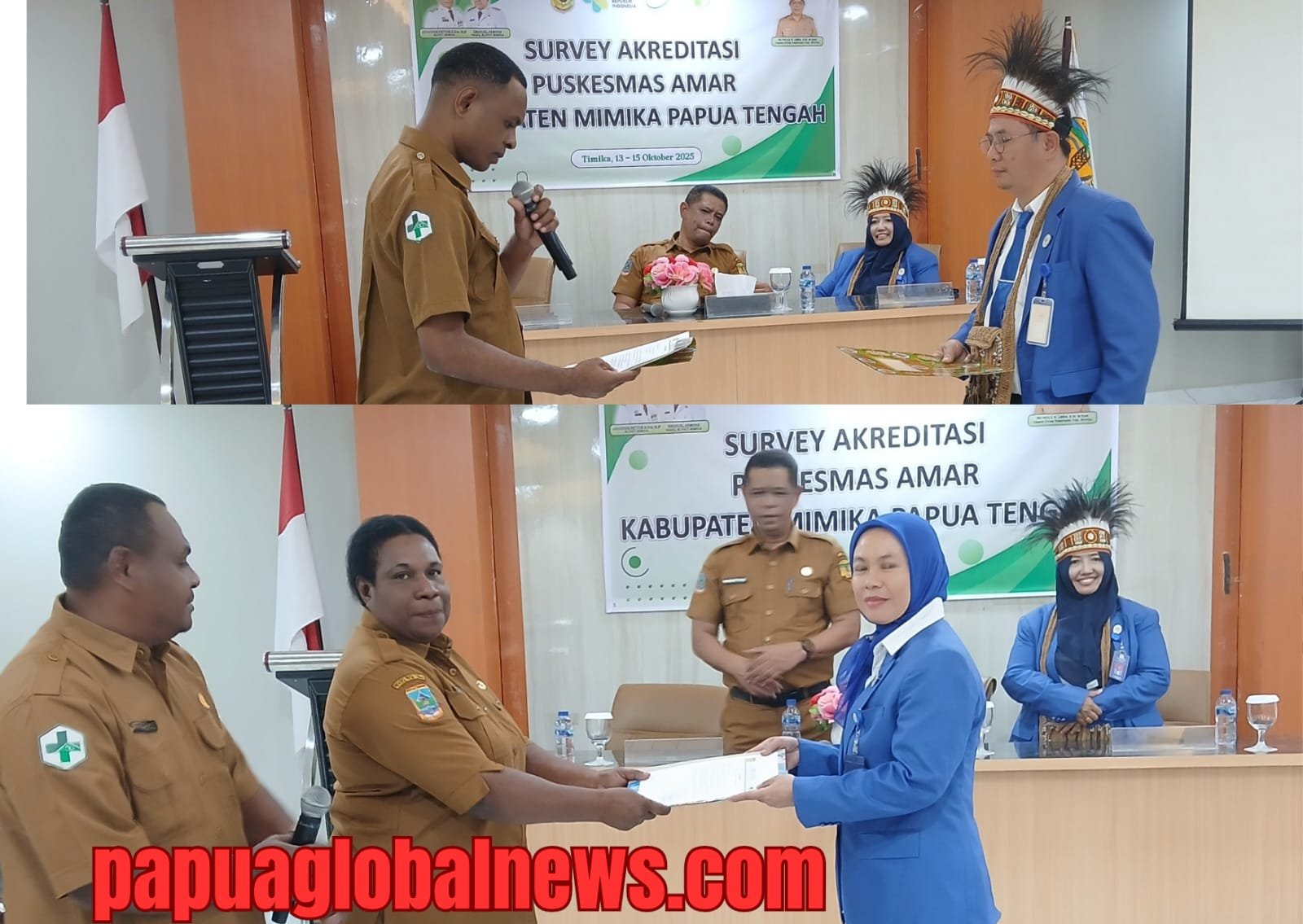 survey akreditasi Kapus Mapar dan Amar