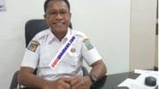 Kepala UPT Pendapatan Samsat Timika Maikel Tanati
