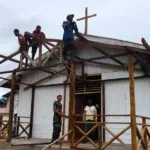 bongkar teras gereja