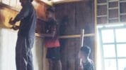 kerangka dinding gereja