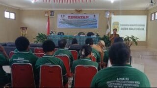 Aldonds R Joang berikan materi sosialisasi