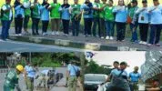 bersihkan lingkungan