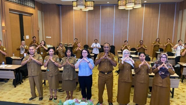Dinkes Mimika Perkuat Kapasitas Nakes dalam PD3I dan MTBS