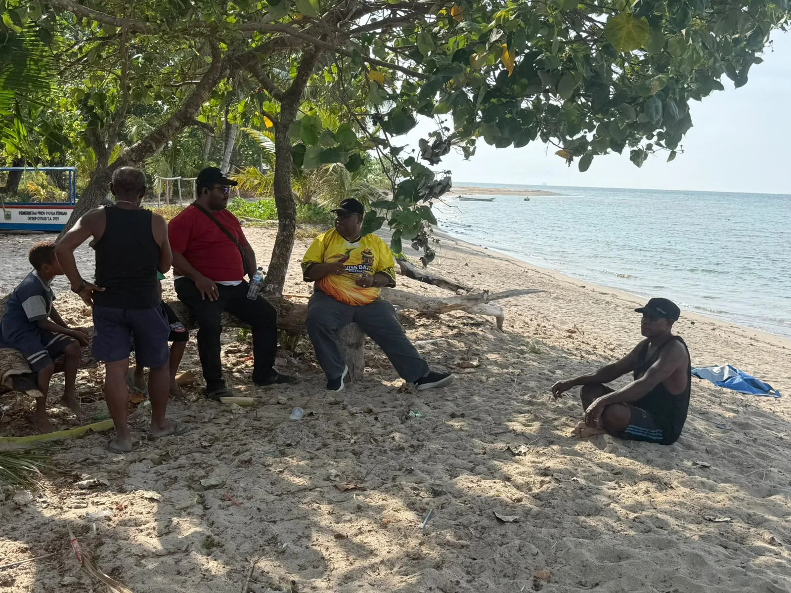 KUNJUNGI KAMPUNG NELAYAN MERAH PUTIH SIMA NABIRE