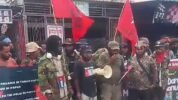 aksi demo di jayapura 19 Oktober 2026