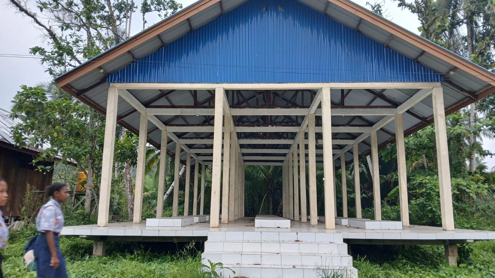 bangunan pasar di koknao